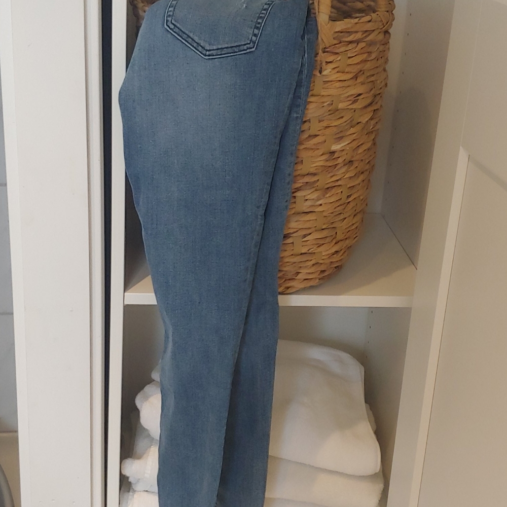 Gap high rise skinny jeans